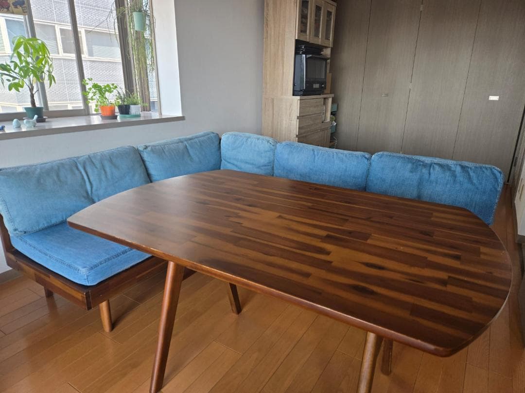 【マーブー】Unico SWELLA 3点ソファダイニングソフルセット