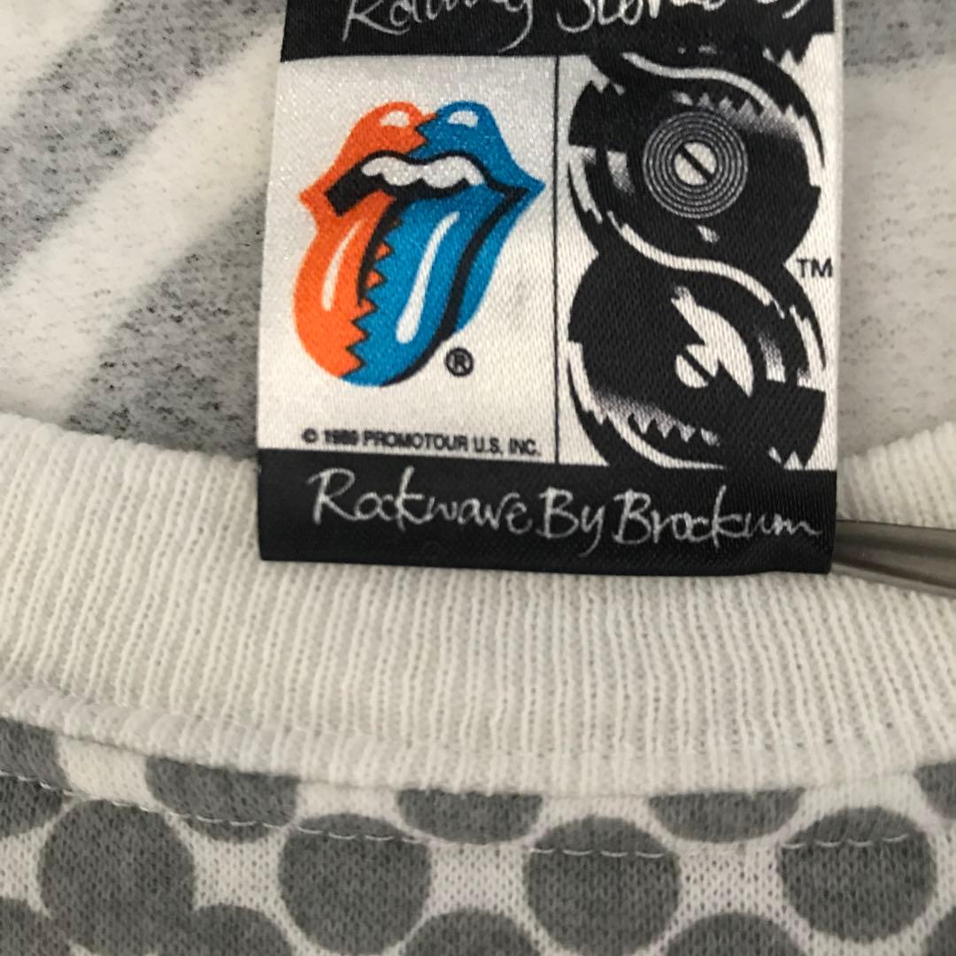 激レア スウェット ローリングストーンズ Rolling Stones 89年製