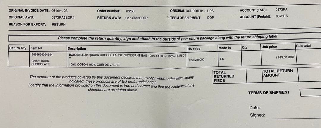 LEMAIRE LARGE CROISSANT BAG ダークチョコレート