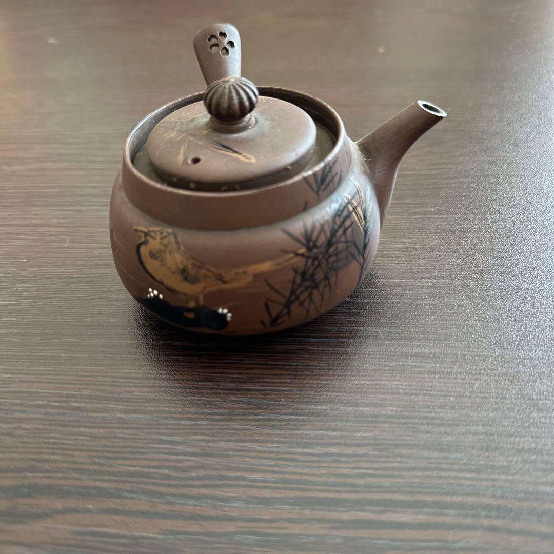 急須　ミニ急須　萬古焼　時代物