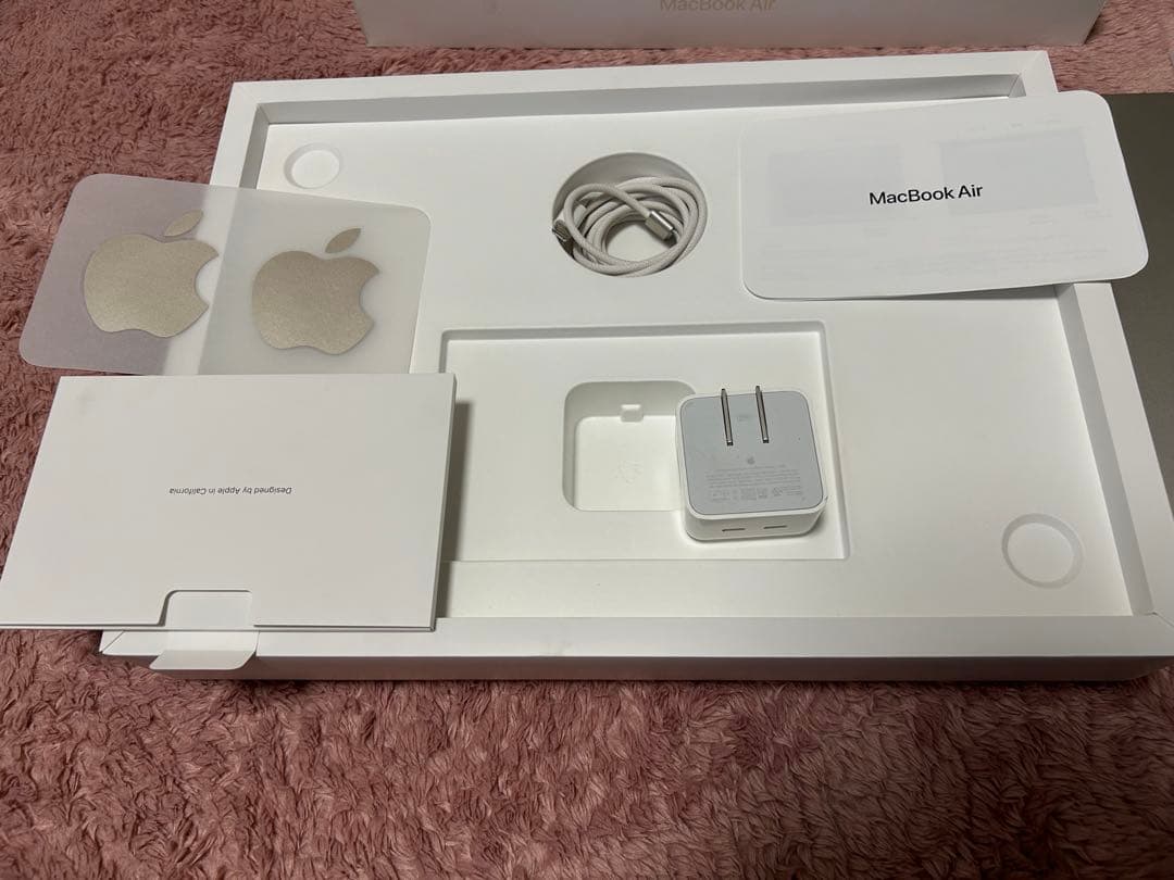 【美品】Apple MacBook M2 15インチ 2023年購入
