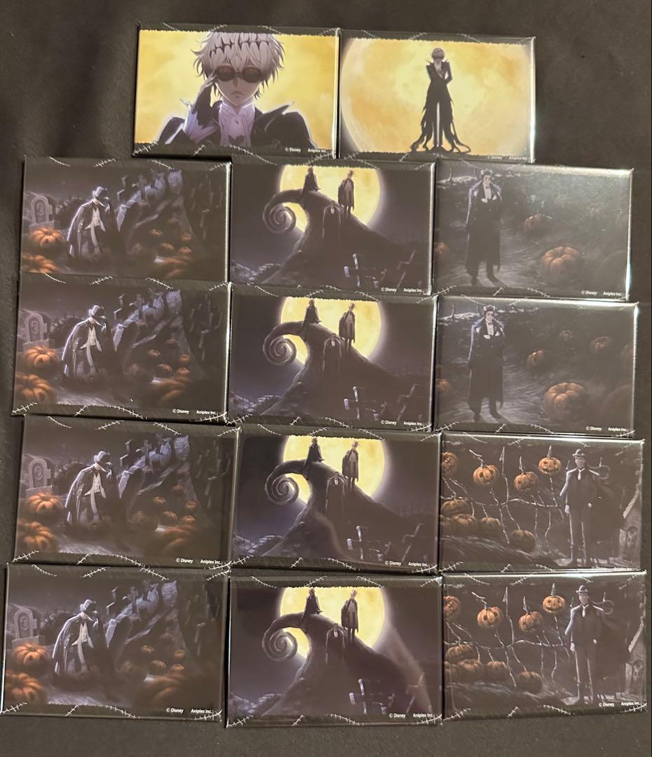 ツイステ　ハロウィン　缶バッジ　スカリー　ジャミル　セベク レオナ