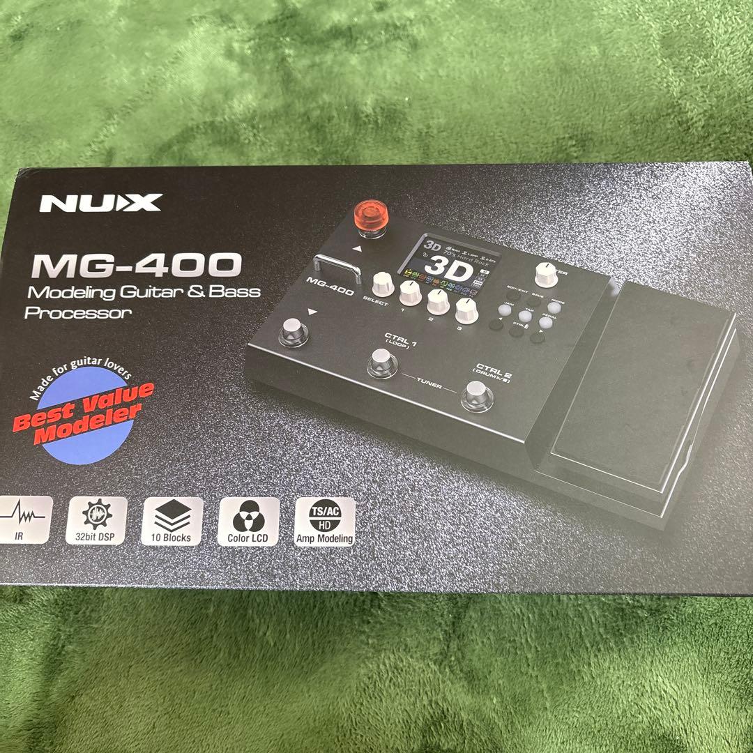 NUX MG-400 モデリングギター＆ベースプロセッサー