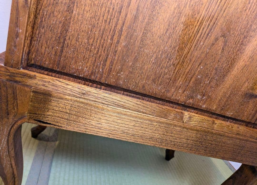 猫脚 扉 引き出し 木製 アンティーク 家具 キャビネット