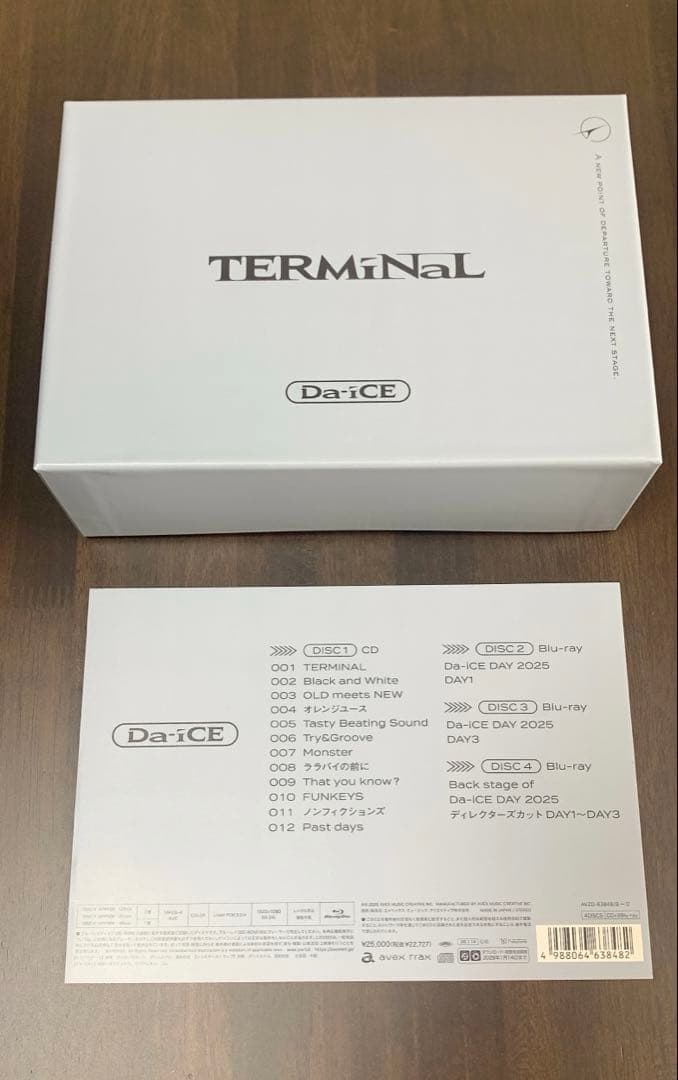 Da-iCE TERMiNaL 初回生産限定　豪華版　特典のみ