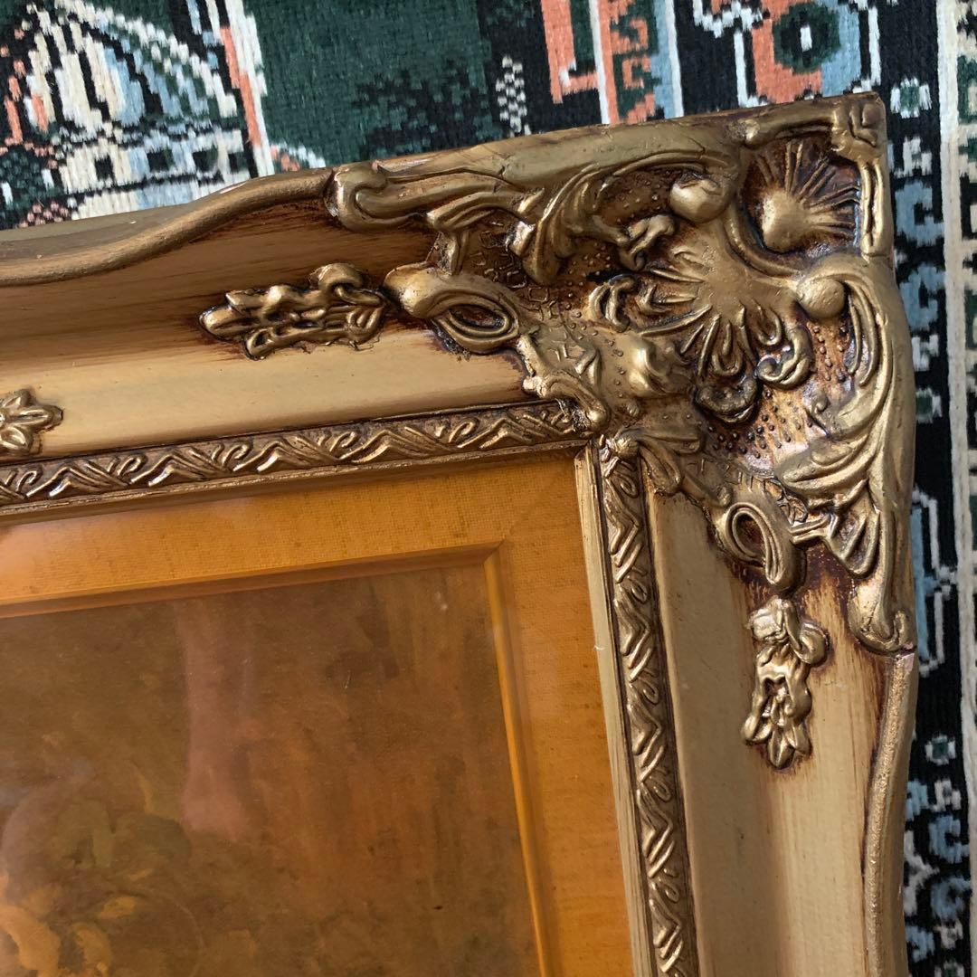 アンティーク　額縁　P10フレーム