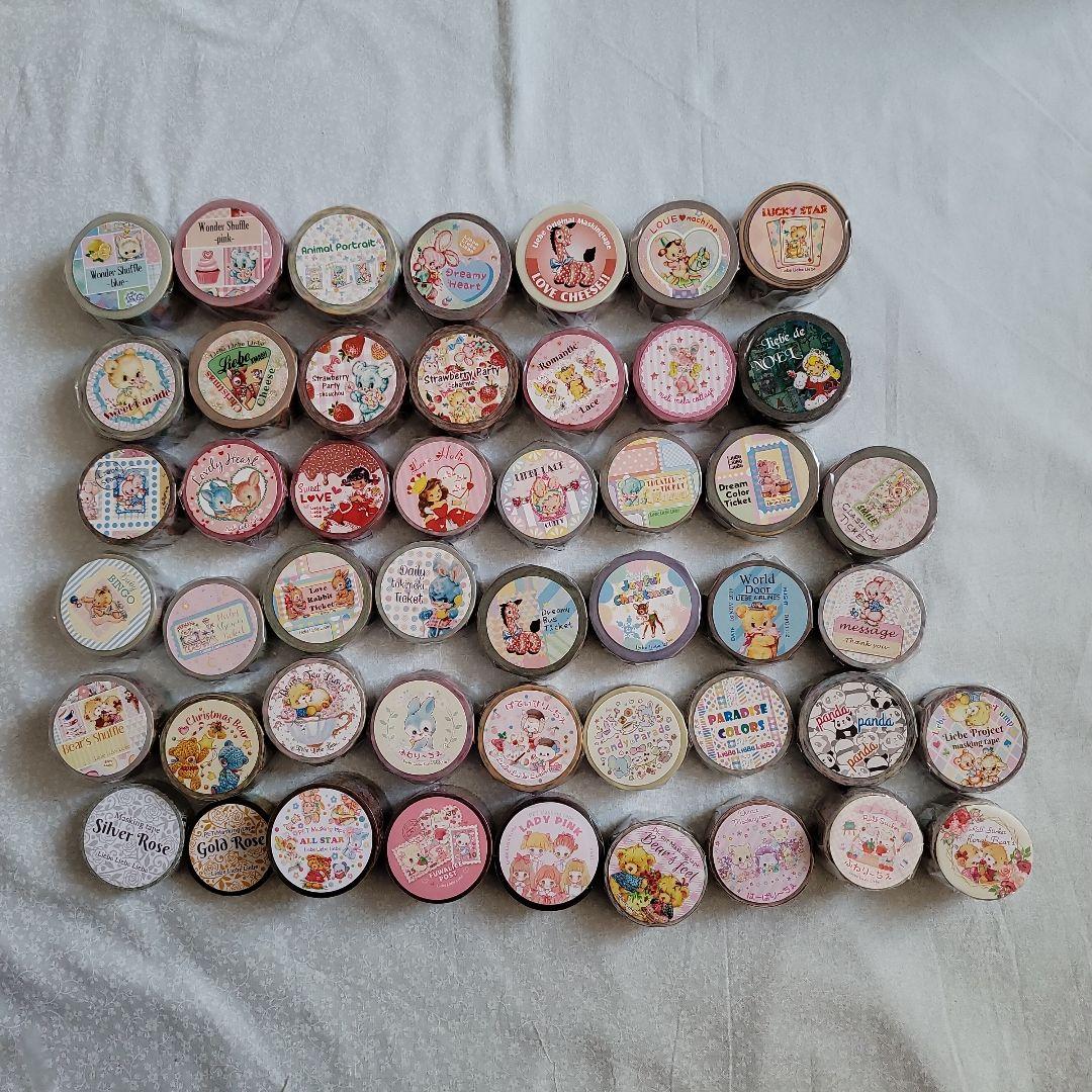 Liebe Liebe Liebe マスキングテープ 48本