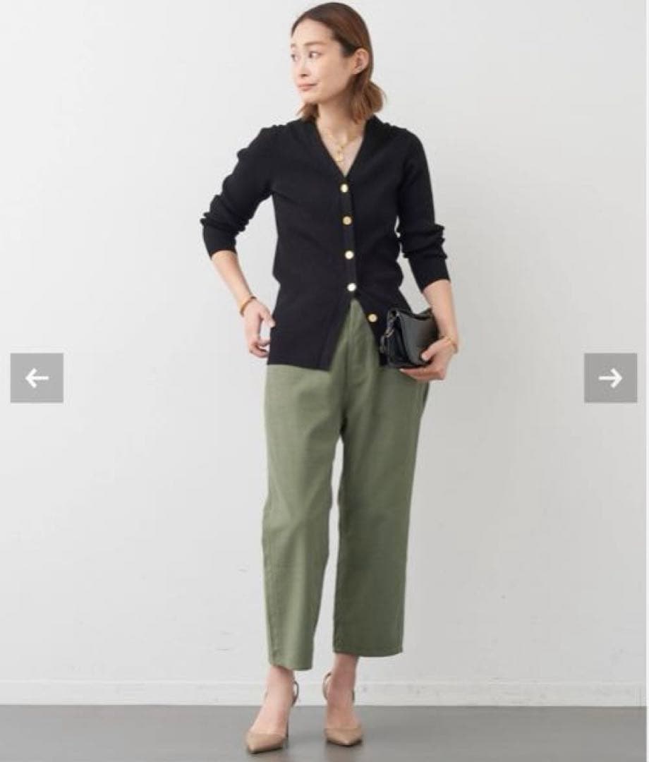 MADISON BLUE マディソンブルー　サルエルパンツL.oz BS 美品