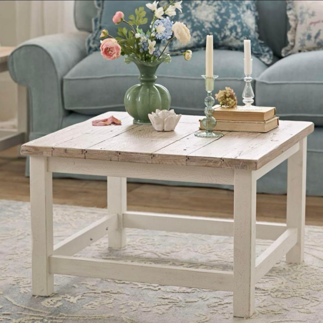 サイドテーブル・ナイトテーブル・ローテーブル Rachel Ashwell Loretta Coffee Table