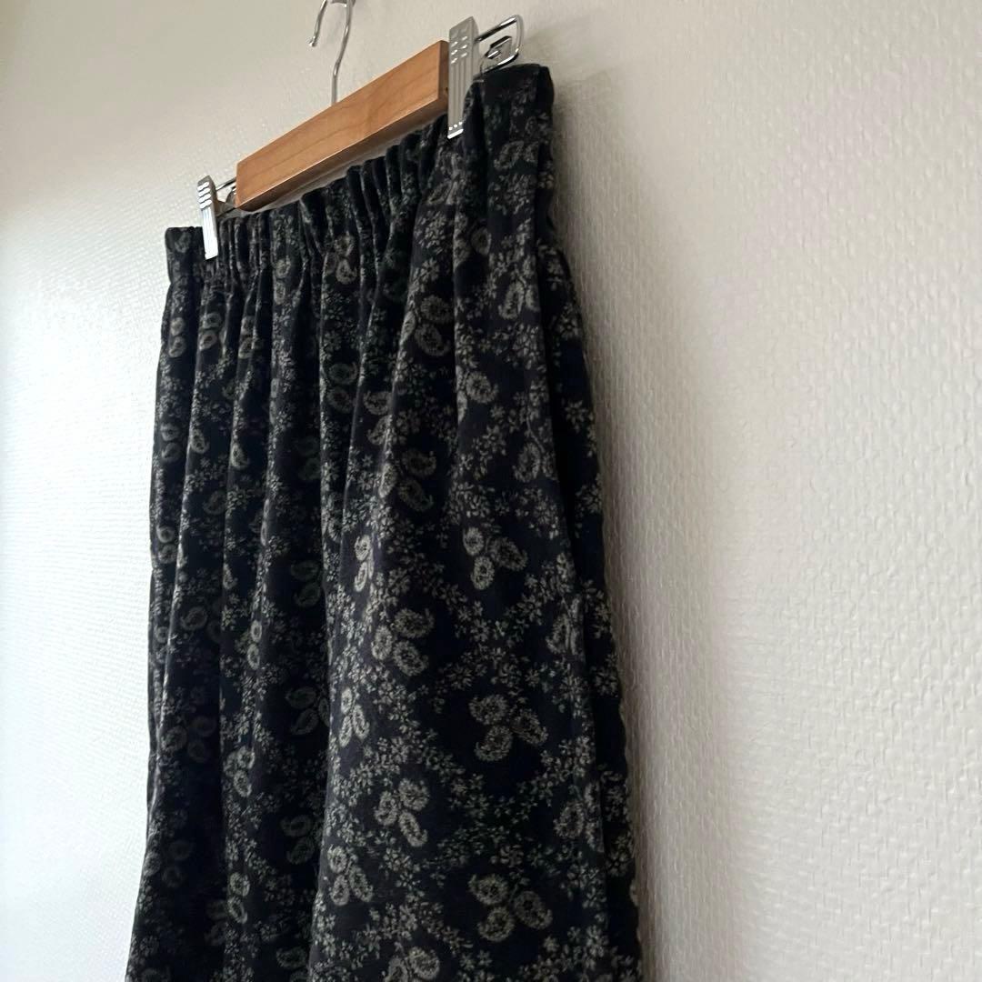 tricot COMME des GARCONS 花柄　スカート　ウールスカート