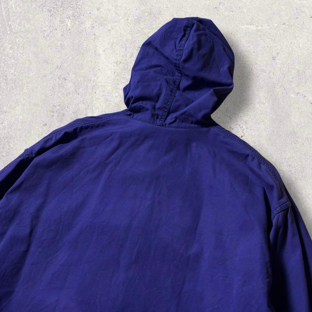 ほん古着90s OLD GAPオールドギャップフルジップパーカー紫パープル