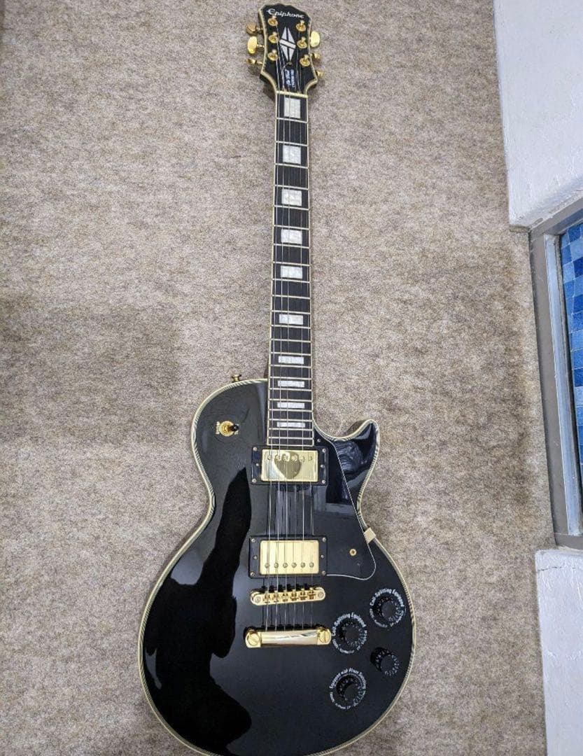 epiphone エピフォン　レスポールカスタムPro 2018 エボニー指板