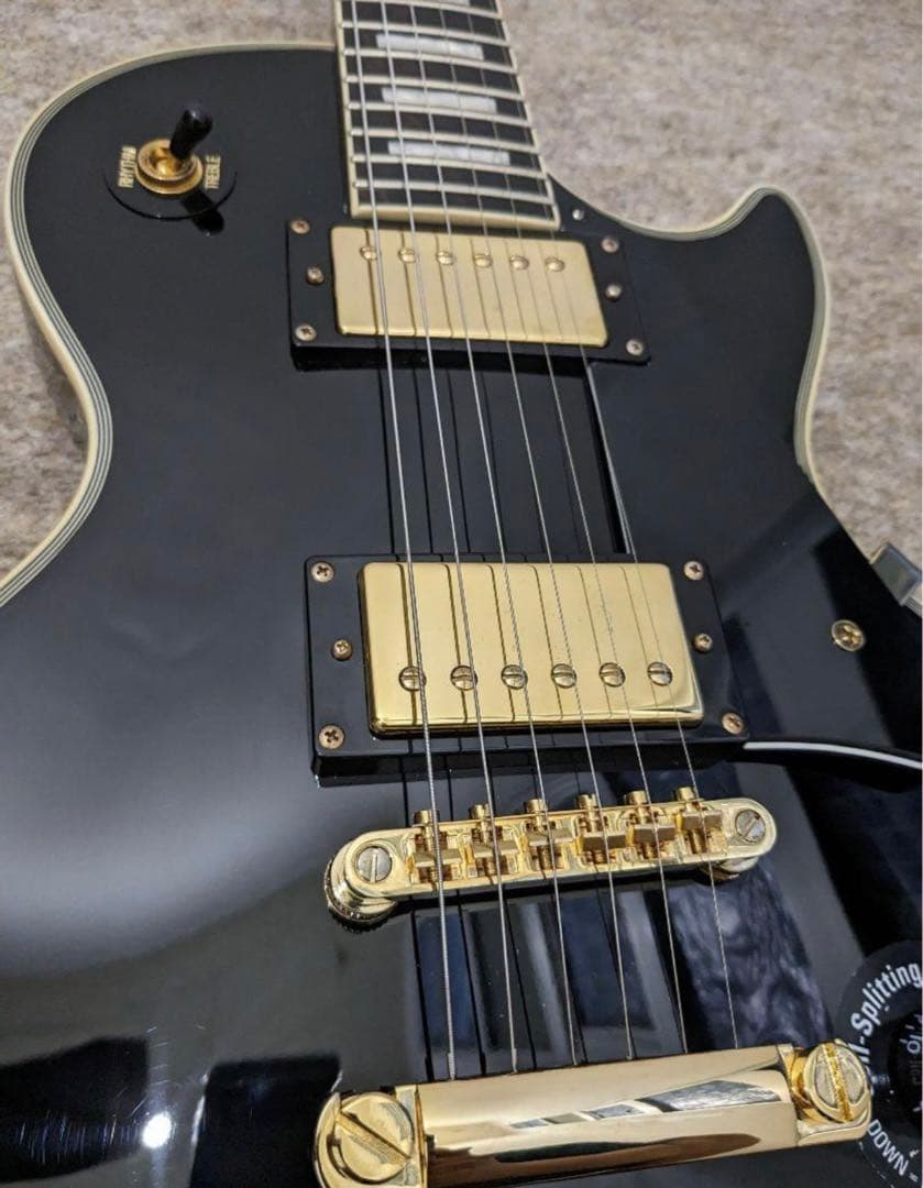 epiphone エピフォン　レスポールカスタムPro 2018 エボニー指板