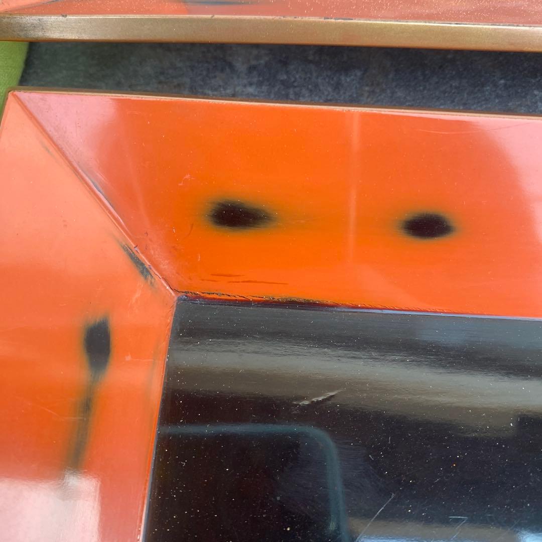 漆器盆セット 2枚 松鶴蒔絵　古美術　アンティーク