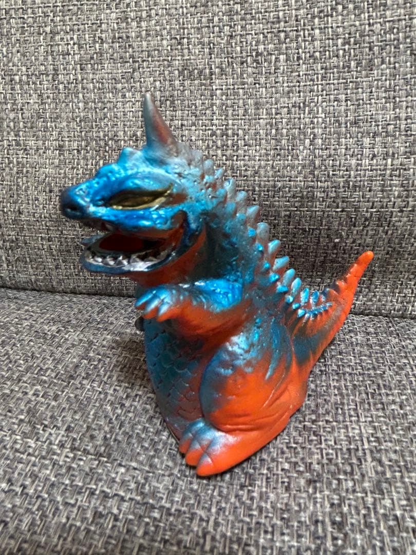 当時物 発火怪獣 ゴメラ ヨネザワ ゼンマイ 歩行 ブリキ ソフビ フィギュア