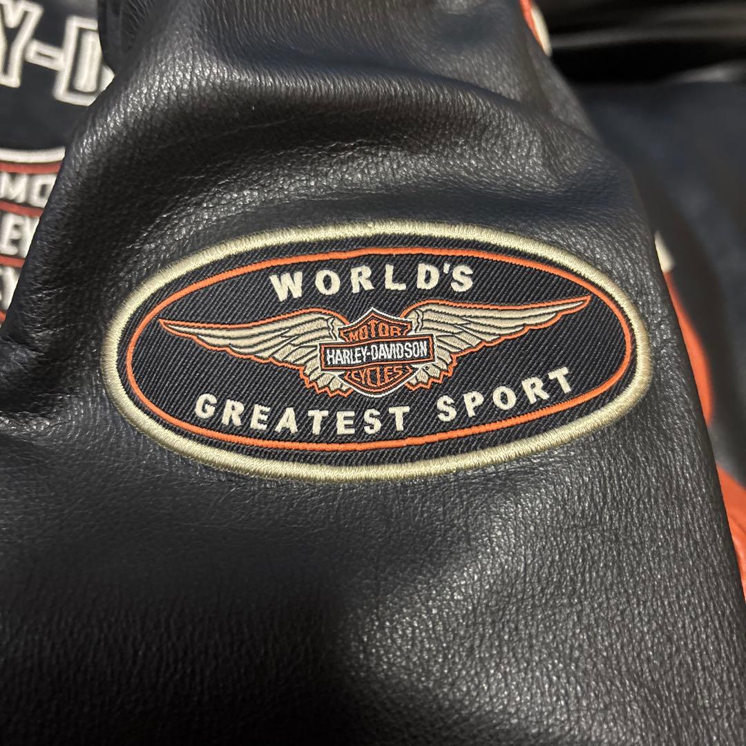 【美品】HARLEY-DAVIDSON レザージャケットライダース　size L