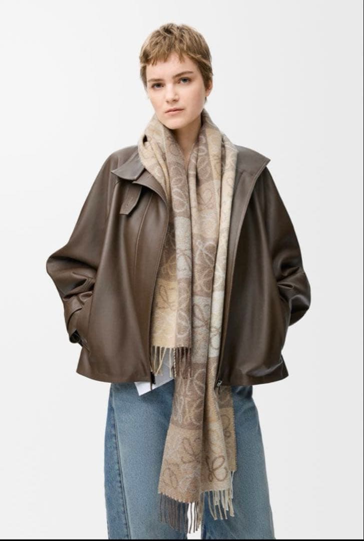 極美品 LOEWE ロエベ アナグラム チェッカーボード