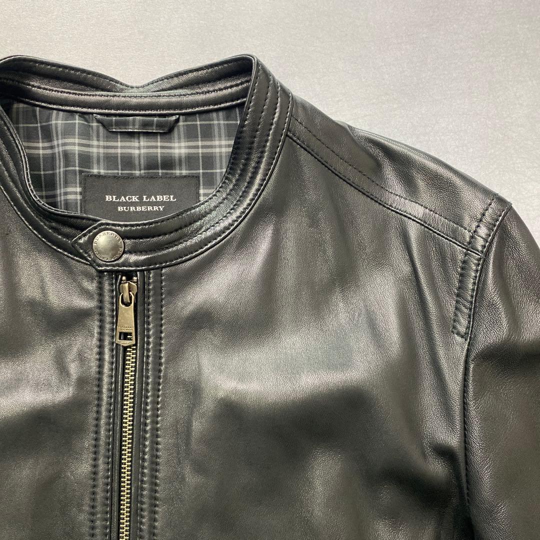 BURBERRY BLACK LABEL シングルライダース