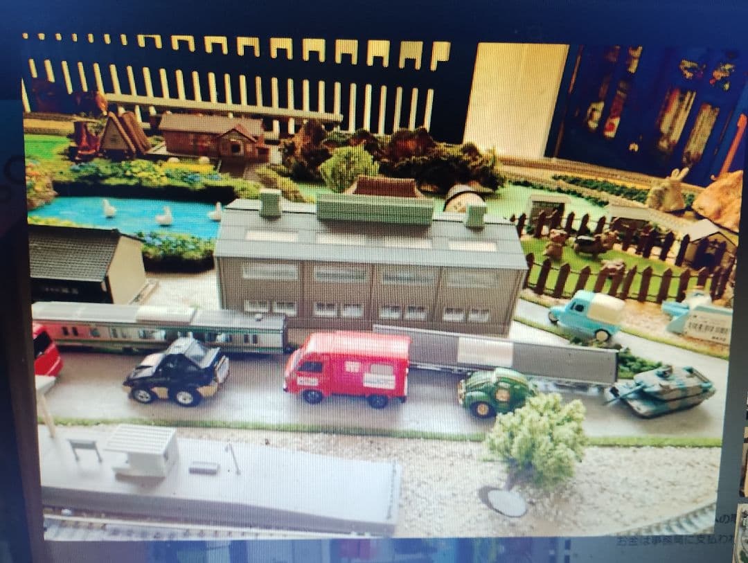 ジオラマ、鉄道セット
