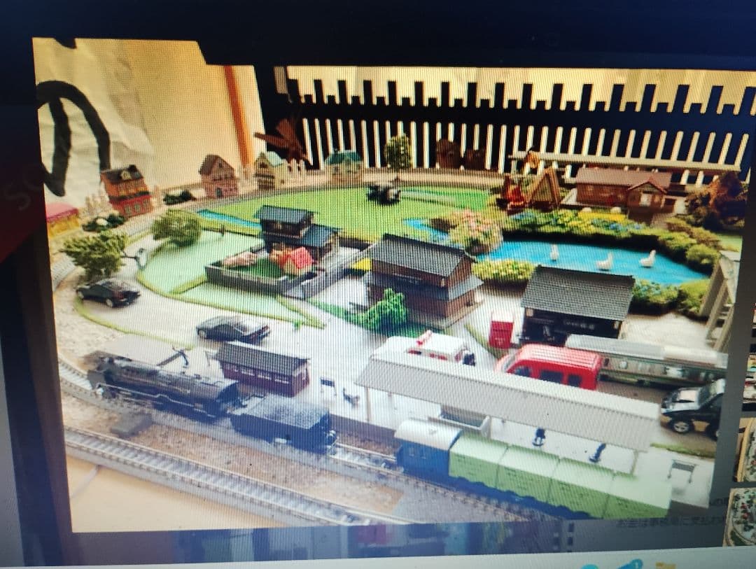ジオラマ、鉄道セット