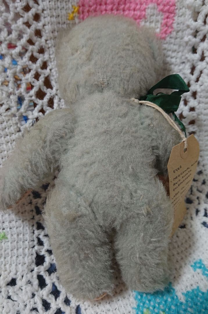 ファーネル ブルー テディベア ビンテージ