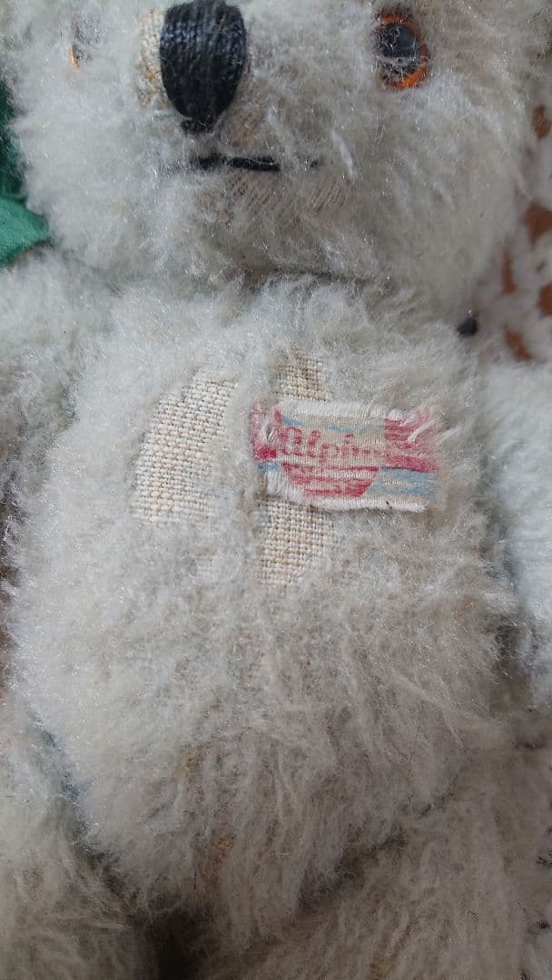 ファーネル ブルー テディベア ビンテージ