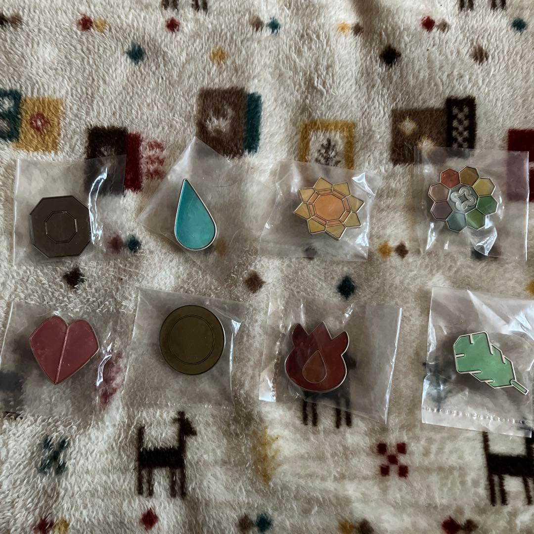 ポケモン カントー ジムバッジ セット