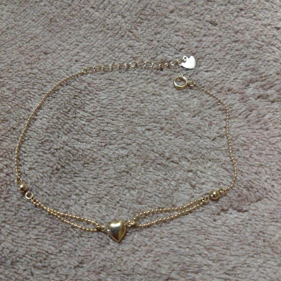 ブレスレット　アンクレット　エステール　K18 ピンクゴールド