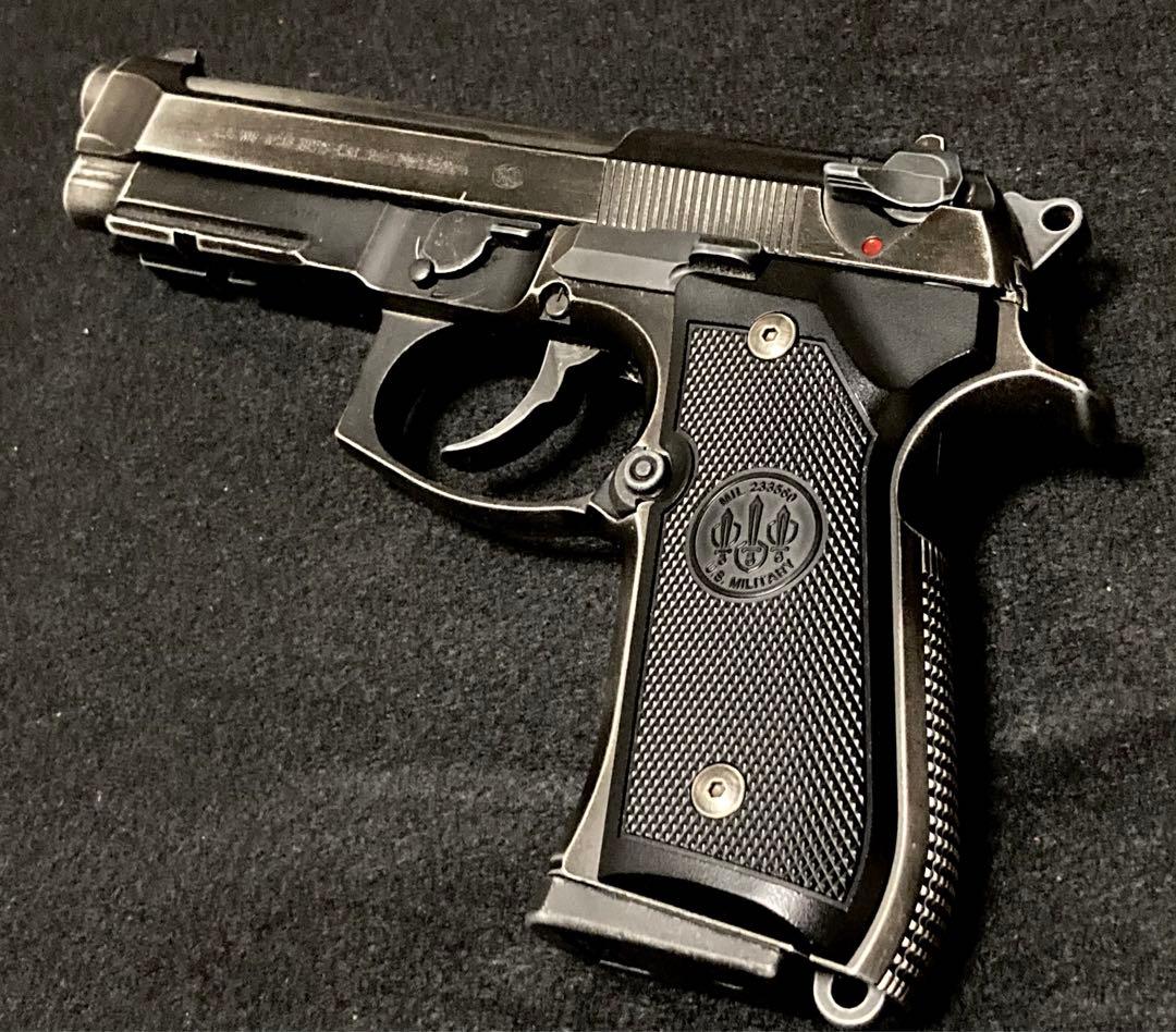 東京マルイ M9 A1 ABS樹脂製 古美 カスタムダメージ塗装 ジャンク品