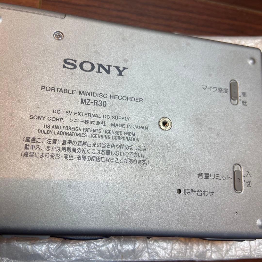 SONY MDウォークマン MZ-R30 MDプレーヤー 4962