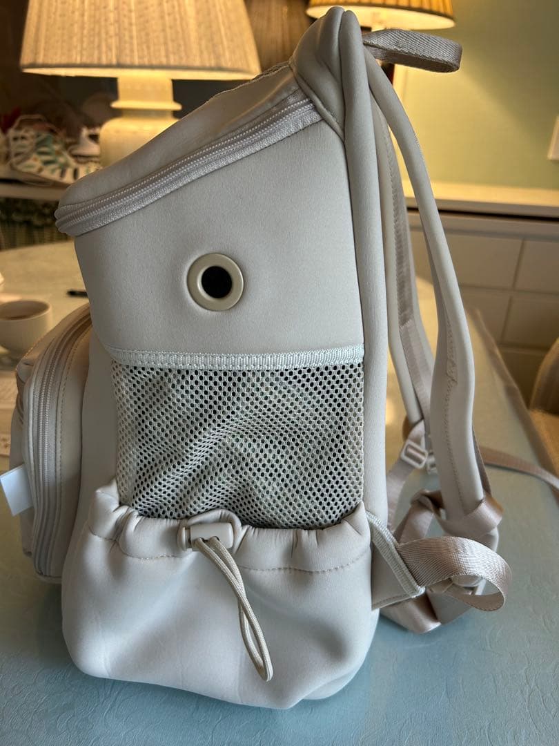 CITY DOG シティドッグ　リュック　キャリーバッグ　オフホワイト　Rサイズ