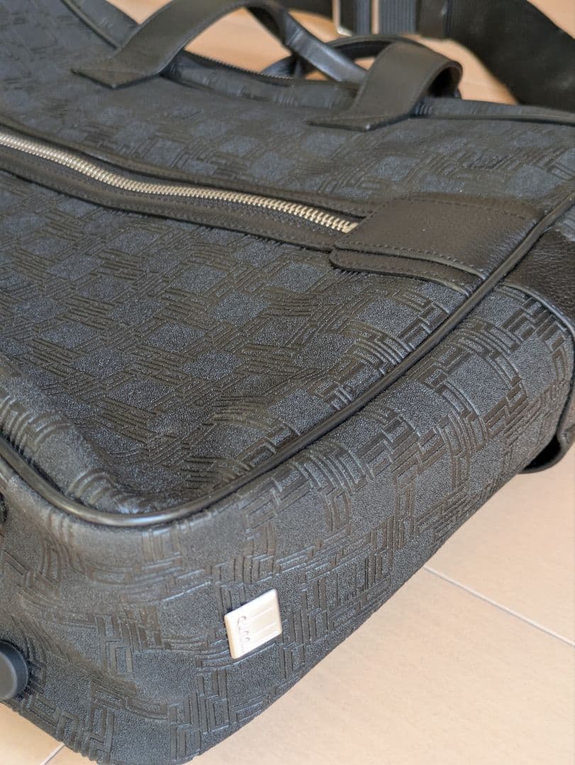 極美品 dunhill ダンヒル ビジネスバッグ メンズ 2way総柄 大容量