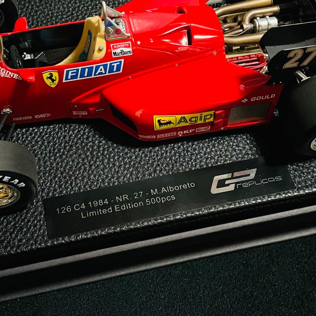 カスタム品 1/18 GP replicas フェラーリ 126C4 1984