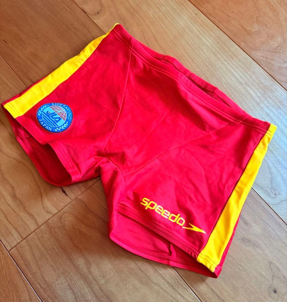 【レア】SPEEDO 公式ライフセーバー水着 日本ライフセービング協会 JLA
