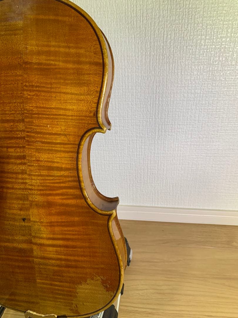 チェコ製　4/4 バイオリン　虎杢　reinhold geipel sohn