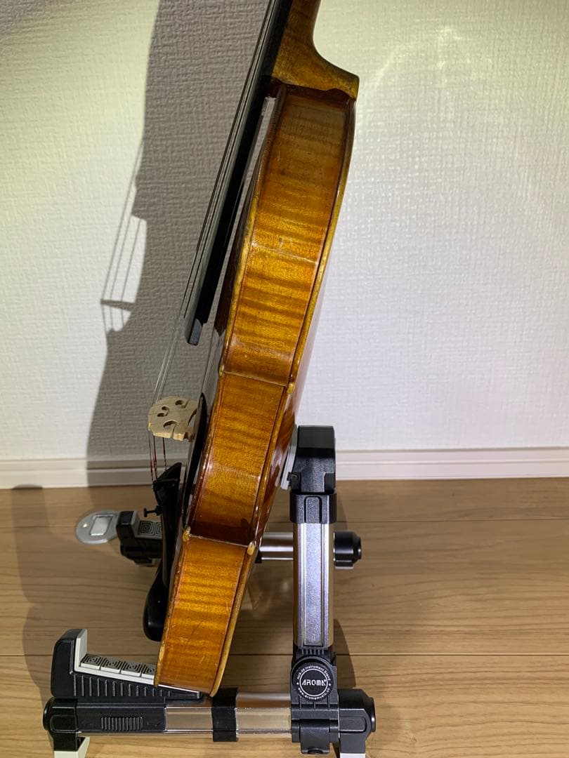 チェコ製　4/4 バイオリン　虎杢　reinhold geipel sohn