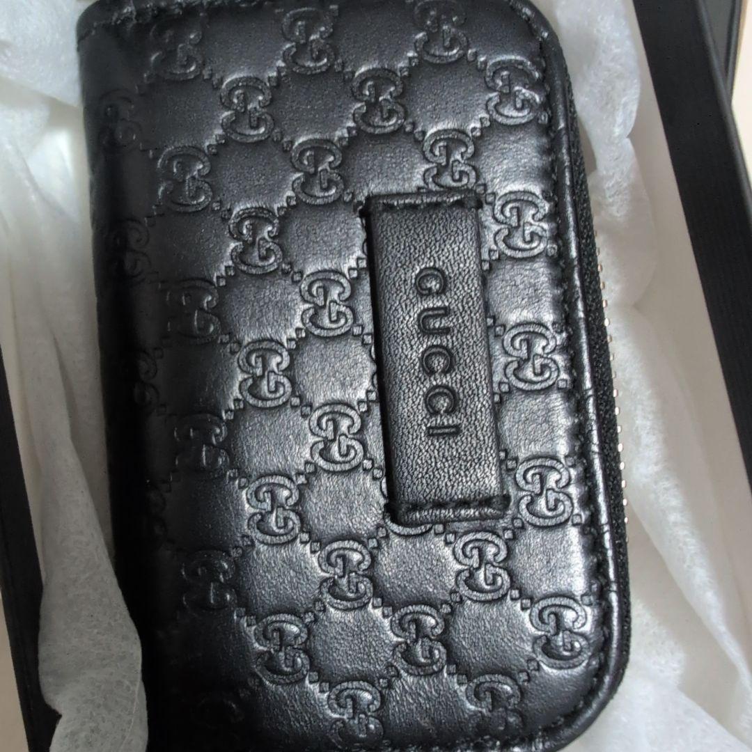 GUCCI マイクロGGシマ ケース 小銭入れ