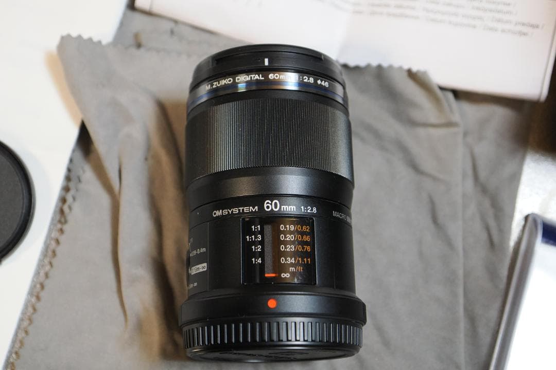 52199円相当M.ZUIKO ED 60mm F2.8 Macro＋フード