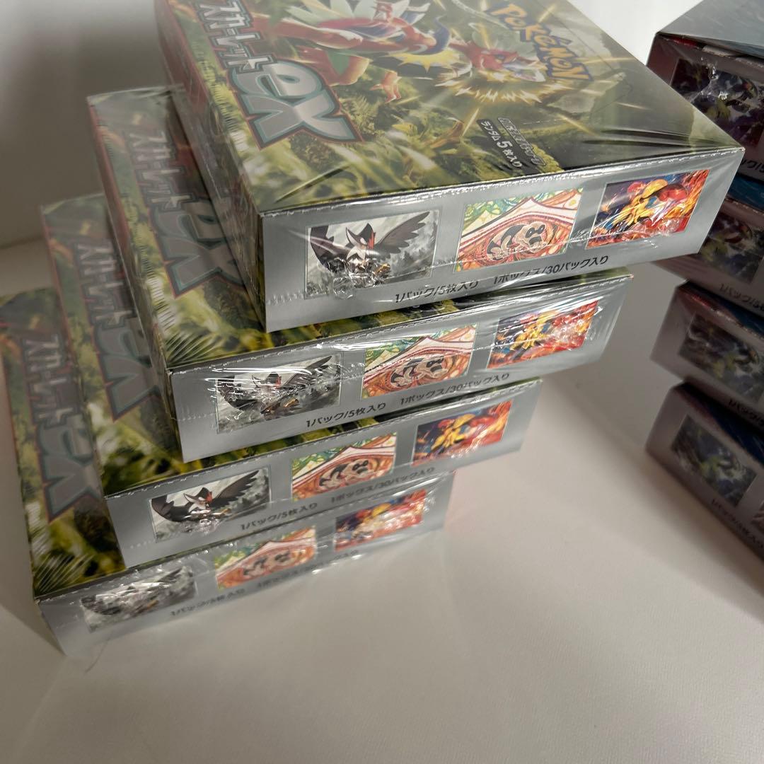 【 未開封 】スカーレットex  バイオレット ex 各4BOX シュリンクつき