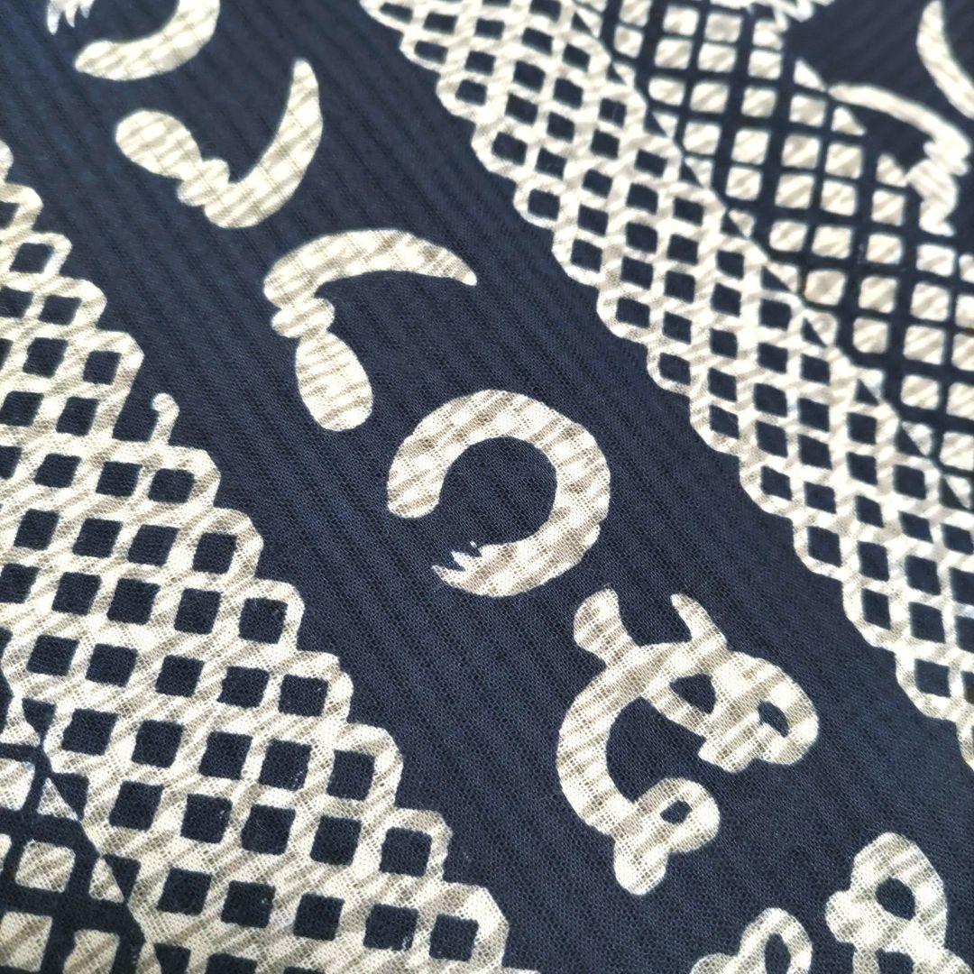 浴衣　かまわぬ　綿絽　ゆかた