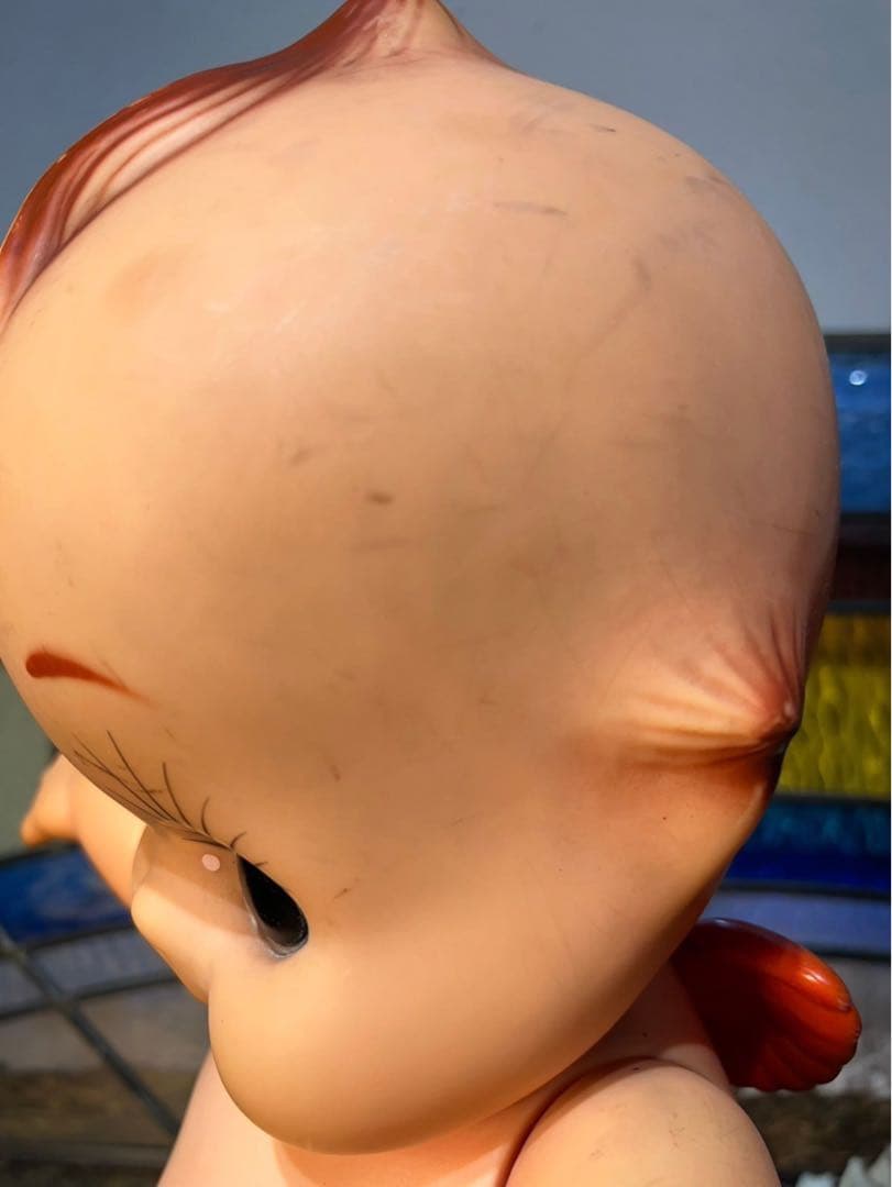 キューピーマヨネーズ 赤羽 な人形 レア 希少 昭和レトロ 53cm