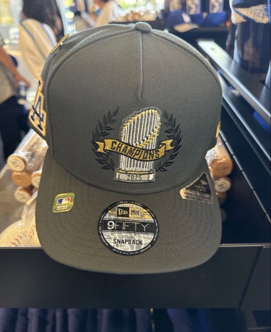 ロサンゼルス・ドジャース 2025ワールドシリーズ　優勝キャップ