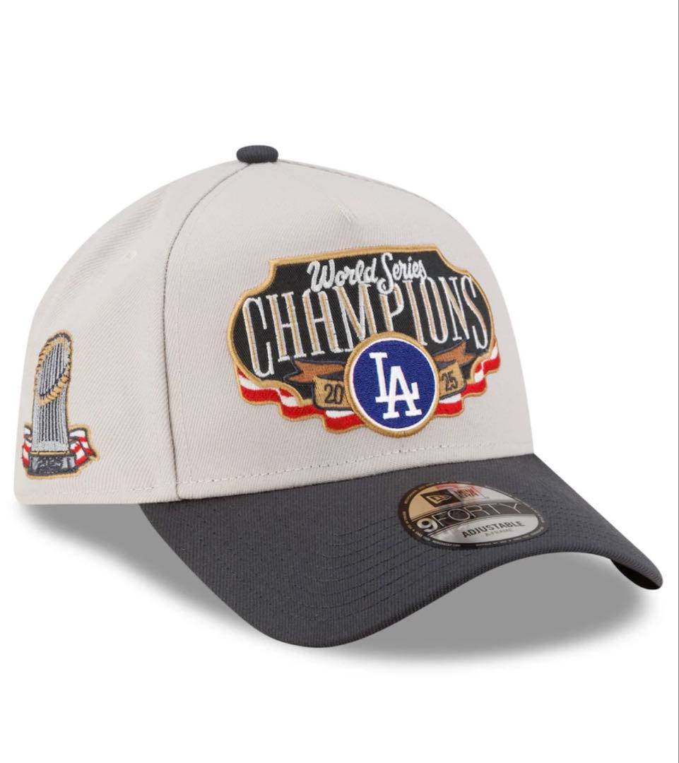 ロサンゼルス・ドジャース 2025ワールドシリーズ　優勝キャップ
