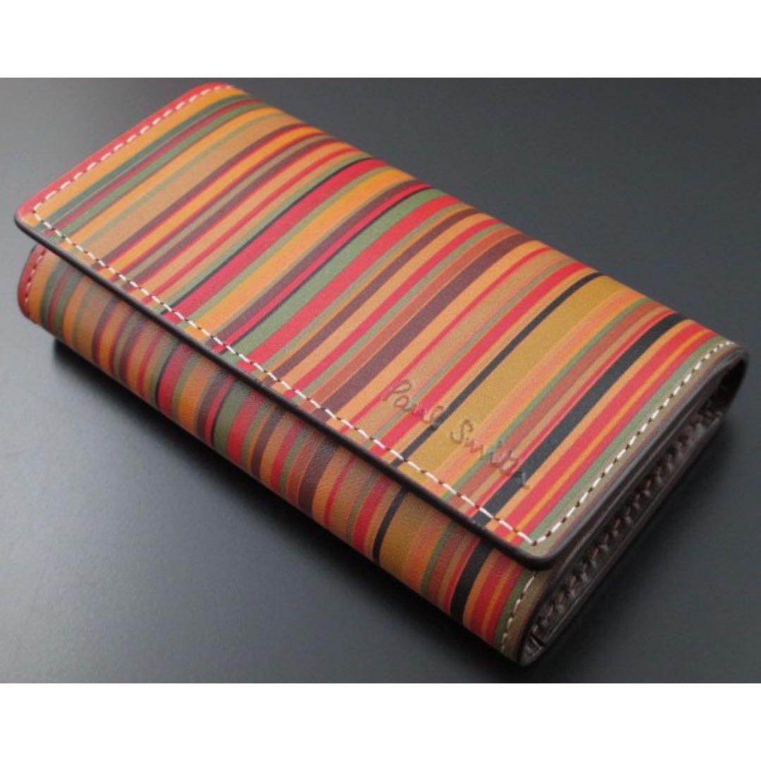 ☆残りわずか☆新品☆箱付 ポールスミス 人気ビンテージマルチ 4連キーケース☆