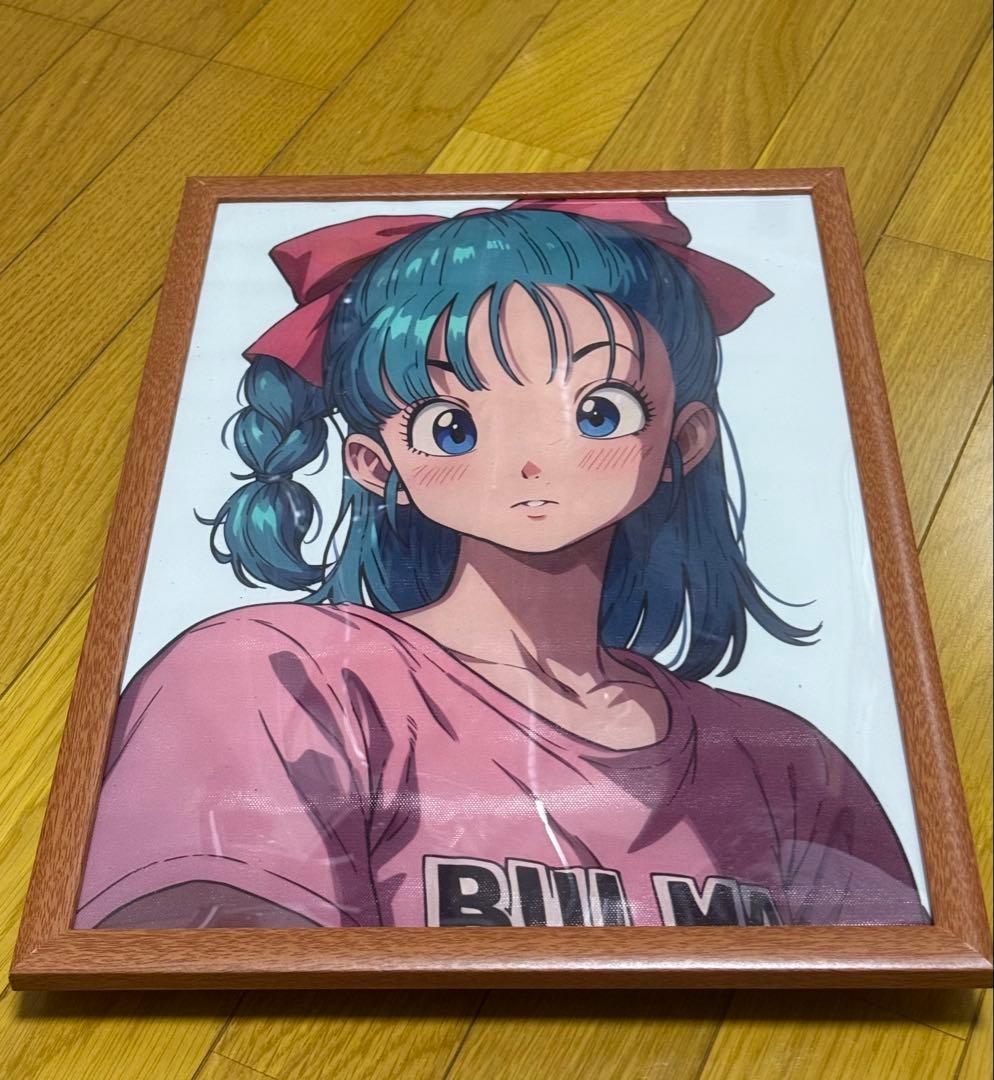 akira merca ブルマ ドラゴンボール アートポスター A3セット