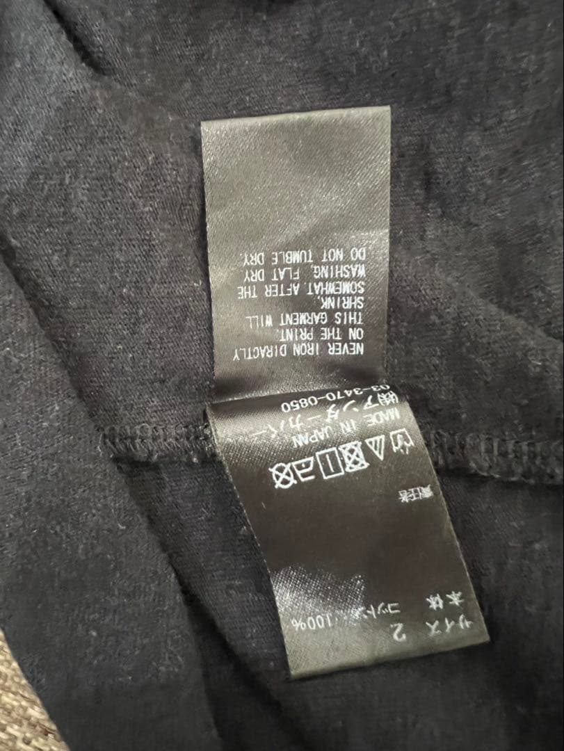 Nettspend着用　undercover fallen men Tシャツ