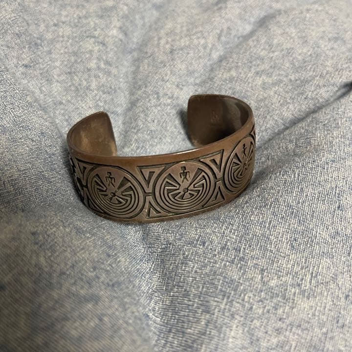 ホピ族 マンインザメイズ MAZE 3連MAZE バングル