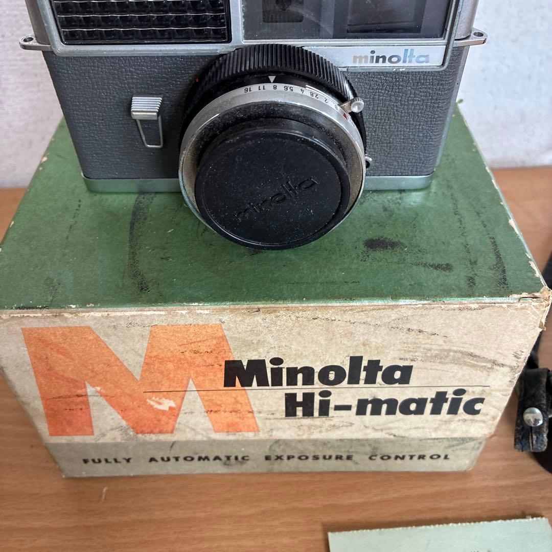 【中古/レア品】ミノルタ HI-MATIC 初代 ハイマチック フィルムカメラ