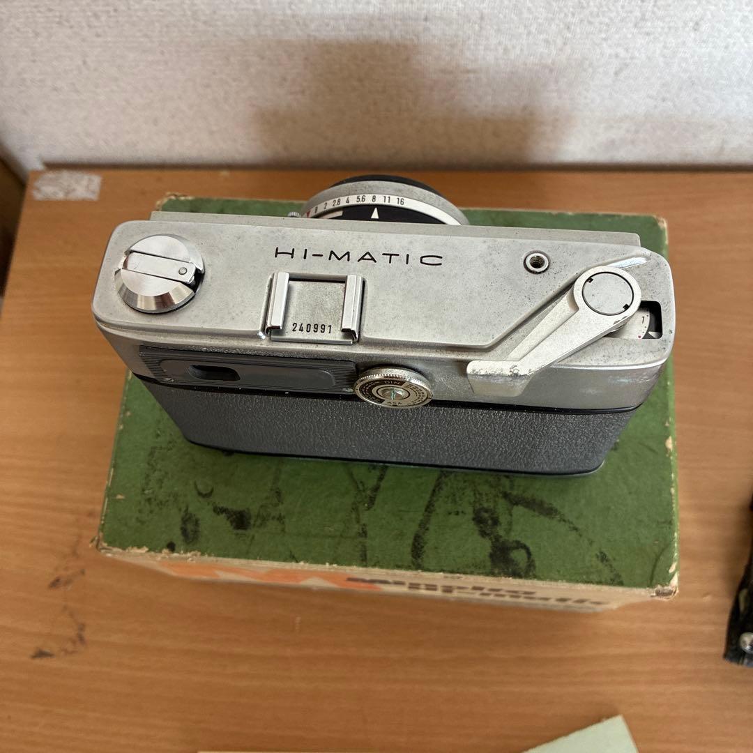 【中古/レア品】ミノルタ HI-MATIC 初代 ハイマチック フィルムカメラ