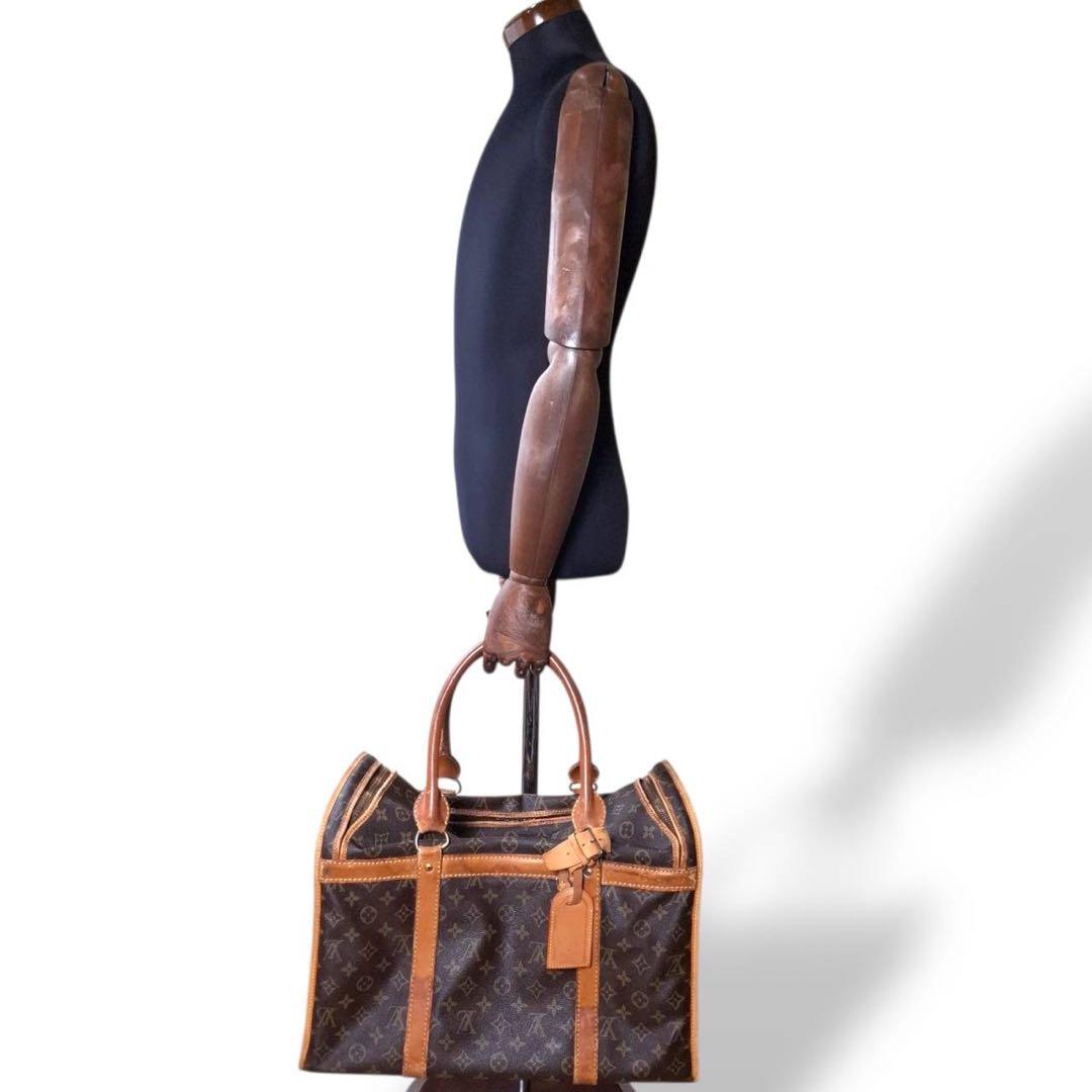 ルイヴィトン　モノグラム　ペットキャリー　サックシャスール　ボストン　0103